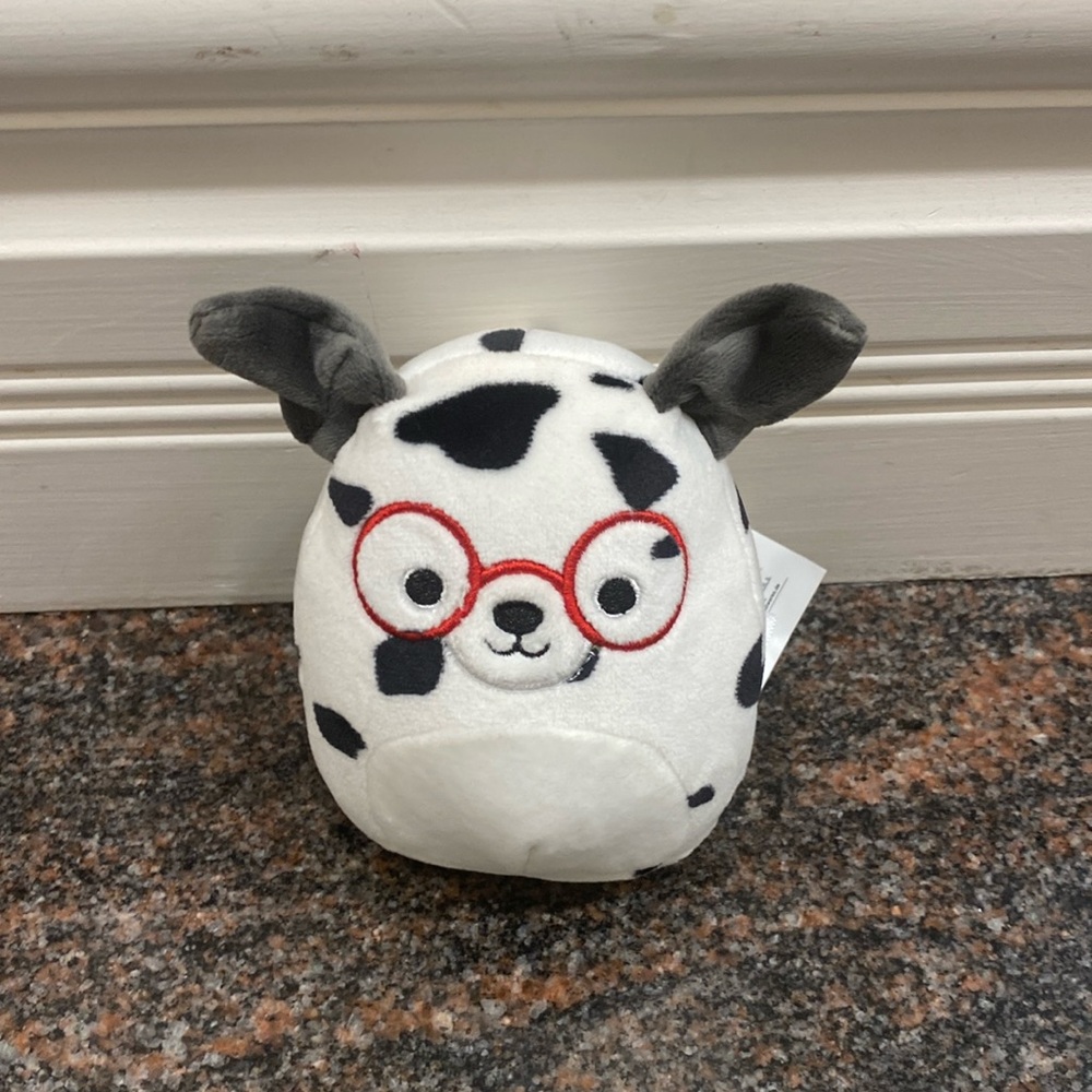 Squishmallows Dalmatian Justin 4” Capsule